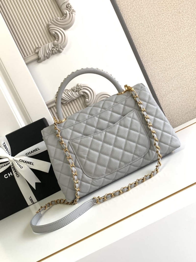 Ch**el top handle bags